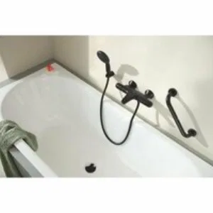 Термостат для ванны GROHE Grohtherm 1000, матовый черный (348162433) Термостат для ванны GROHE Grohtherm 1000, матовый черный (348162433)