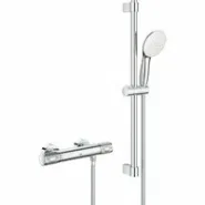 Термостат для душа GROHE Grohtherm 1000 Performance с душевым гарнитуром, хром (34834001)