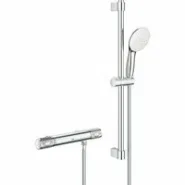 Термостат для душа GROHE Grohtherm 1000 Performance с душевым гарнитуром, хром (34836001)