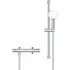 Термостат для душа GROHE Grohtherm 500 с душевым гарнитуром, хром (34796001) Термостат для душа GROHE Grohtherm 500 с душевым гарнитуром, хром (34796001)