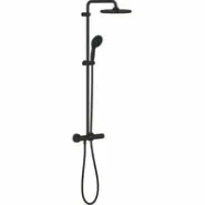 Душевая система GROHE Tempesta System 250 с термостатом для душа, черный (266702431)