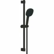 Душевой гарнитур GROHE Tempesta Cube 110, 2 режима струи, душевая штанга 600 мм, 7,4 л/мин, черный (267482433)