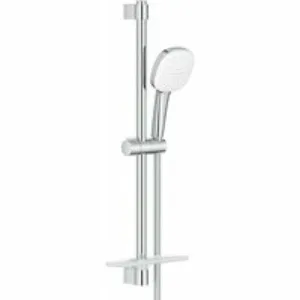 Душевой гарнитур GROHE Tempesta Cube 110 с мыльницей, 2 режима струи, душевая штанга 600 мм, 7,4 л/мин, хром (26907003) Душевой гарнитур GROHE Tempesta Cube 110 с мыльницей, 2 режима струи, душевая штанга 600 мм, 7,4 л/мин, хром (26907003)
