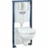 Система инсталляции GROHE Rapid SL с подвесным унитазом Bau Ceramic и сиденьем (36500000) Система инсталляции GROHE Rapid SL с подвесным унитазом Bau Ceramic и сиденьем (36500000)