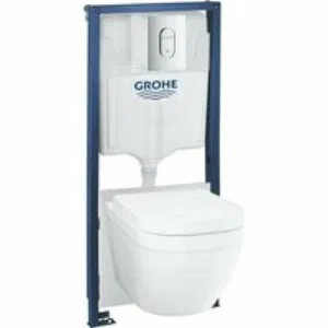 Комплект инсталляции GROHE Rapid SL с подвесным унитазом Euro Ceramic и сиденьем (36501000) Комплект инсталляции GROHE Rapid SL с подвесным унитазом Euro Ceramic и сиденьем (36501000)