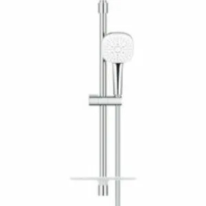 Душевой гарнитур GROHE Tempesta Cube 110 с мыльницей, 3 режима струи, душевая штанга 600 мм, 7,4 л/мин, хром (27576003) Душевой гарнитур GROHE Tempesta Cube 110 с мыльницей, 3 режима струи, душевая штанга 600 мм, 7,4 л/мин, хром (27576003)