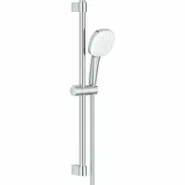 Душевой гарнитур GROHE Tempesta Cube 110, 2 режима струи, душевая штанга 600 мм, 13,5 л/мин, хром (27578003)