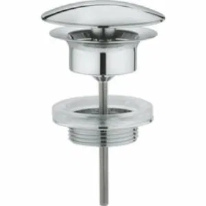 Донный клапан для раковины GROHE (без функции перекрывания слива) 1 1/4 дюйма (65808000) Донный клапан для раковины GROHE (без функции перекрывания слива) 1 1/4 дюйма (65808000)