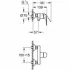 Смеситель для душа GROHE Euroeco, хром (32740001) Смеситель для душа GROHE Euroeco, хром (32740001)