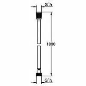Набор для гигиенического душа GROHE Tempesta-F, хром (NB0075) Набор для гигиенического душа GROHE Tempesta-F, хром (NB0075)