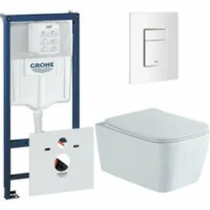 Комплект инсталляции GROHE 38772SH0 с унитазом Aquatek ЛИБРА New и сиденьем с микролифтом (NW0157) Комплект инсталляции GROHE 38772SH0 с унитазом Aquatek ЛИБРА New и сиденьем с микролифтом (NW0157)