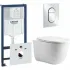 Комплект инсталляции GROHE NW0145/S с унитазом Aquatek КЛАССИК и сиденьем с микролифтом (NW0161) Комплект инсталляции GROHE NW0145/S с унитазом Aquatek КЛАССИК и сиденьем с микролифтом (NW0161)