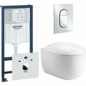 Комплект инсталляции GROHE NW0145/S с унитазом Aquatek АЛЬТАИР и сиденьем с микролифтом (NW0164) Комплект инсталляции GROHE NW0145/S с унитазом Aquatek АЛЬТАИР и сиденьем с микролифтом (NW0164)
