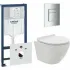 Комплект инсталляции GROHE 38775001 с унитазом AQUAme AQM2002 и сиденьем с микролифтом (NW0167) Комплект инсталляции GROHE 38775001 с унитазом AQUAme AQM2002 и сиденьем с микролифтом (NW0167)