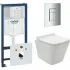 Комплект инсталляции GROHE 38775001 с унитазом AQUAme AQM2004 и сиденьем с микролифтом (NW0169) Комплект инсталляции GROHE 38775001 с унитазом AQUAme AQM2004 и сиденьем с микролифтом (NW0169)