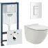 Комплект инсталляции GROHE 38772SH0 с унитазом AQUAme AQM2006 и сиденьем с микролифтом (NW0180) Комплект инсталляции GROHE 38772SH0 с унитазом AQUAme AQM2006 и сиденьем с микролифтом (NW0180)