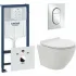 Комплект инсталляции GROHE NW0145/S с унитазом AQUAme AQM2002 и сиденьем с микролифтом (NW0182) Комплект инсталляции GROHE NW0145/S с унитазом AQUAme AQM2002 и сиденьем с микролифтом (NW0182)