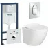Комплект инсталляции GROHE NW0145/S с унитазом AQUAme AQM2002PRO и сиденьем с микролифтом (NW0183) Комплект инсталляции GROHE NW0145/S с унитазом AQUAme AQM2002PRO и сиденьем с микролифтом (NW0183)