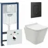 Комплект инсталляции GROHE 38811KF0 с унитазом AQUAme AQM2004 и сиденьем с микролифтом (NW0174) Комплект инсталляции GROHE 38811KF0 с унитазом AQUAme AQM2004 и сиденьем с микролифтом (NW0174)