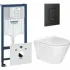 Комплект инсталляции GROHE 38811KF0 с унитазом Aquatek АЛЬФА и сиденьем с микролифтом (NW0193) Комплект инсталляции GROHE 38811KF0 с унитазом Aquatek АЛЬФА и сиденьем с микролифтом (NW0193)