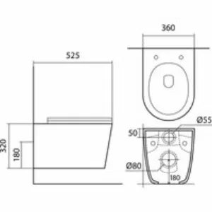 Комплект инсталляции GROHE 38811KF0 с унитазом Aquatek ВЕГА и сиденьем с микролифтом (NW0195) Комплект инсталляции GROHE 38811KF0 с унитазом Aquatek ВЕГА и сиденьем с микролифтом (NW0195)