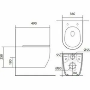 Комплект инсталляции GROHE NW0145/S с унитазом Aquatek ЕВРОПА New и сиденьем с микролифтом (NW0202) Комплект инсталляции GROHE NW0145/S с унитазом Aquatek ЕВРОПА New и сиденьем с микролифтом (NW0202)