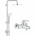 Душевая система GROHE Tempesta System 200 со смесителем для ванны, хром (NB0071) Душевая система GROHE Tempesta System 200 со смесителем для ванны, хром (NB0071)