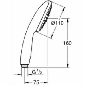 Готовый комплект для ванной комнаты GROHE Tempesta, хром (NB0077) Готовый комплект для ванной комнаты GROHE Tempesta, хром (NB0077)
