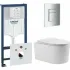 Комплект инсталляции GROHE 38775001 с унитазом Aquatek МИЯ и сиденьем с микролифтом (NW0150) Комплект инсталляции GROHE 38775001 с унитазом Aquatek МИЯ и сиденьем с микролифтом (NW0150)