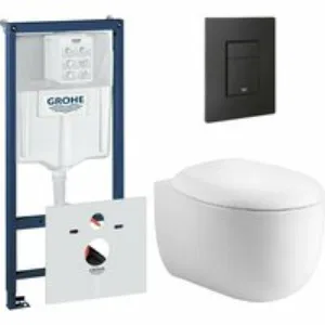 Комплект инсталляции GROHE 38811KF0 с унитазом Aquatek АЛЬТАИР и сиденьем с микролифтом (NW0154) Комплект инсталляции GROHE 38811KF0 с унитазом Aquatek АЛЬТАИР и сиденьем с микролифтом (NW0154)
