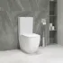 Унитаз-компакт с бачком и сиденьем микролифт GROHE Clova, альпин-белый (39909000) Унитаз-компакт с бачком и сиденьем микролифт GROHE Clova, альпин-белый (39909000)