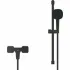 Смеситель для душа GROHE Cubeo с душевым гарнитуром, матовый черный (1018252430) Смеситель для душа GROHE Cubeo с душевым гарнитуром, матовый черный (1018252430)