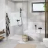 Смеситель для душа GROHE Cubeo с душевым гарнитуром, матовый черный (1018252430) Смеситель для душа GROHE Cubeo с душевым гарнитуром, матовый черный (1018252430)