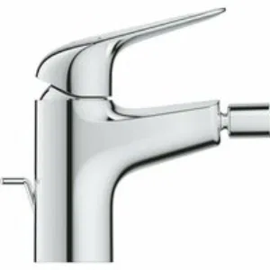 Смеситель для биде GROHE Euroeco с донным клапаном, хром (23263001) Смеситель для биде GROHE Euroeco с донным клапаном, хром (23263001)