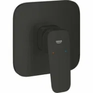 Внешняя часть смесителя для ванны GROHE Cubeo, матовый черный (1017772430)