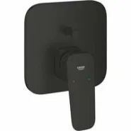 Внешняя часть смесителя для ванны GROHE Cubeo, матовый черный (1017782430)