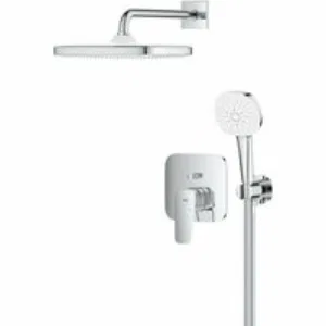Душевая система GROHE Cubeo со смесителем для душа, хром (1053360000) Душевая система GROHE Cubeo со смесителем для душа, хром (1053360000)