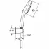 Душевой набор GROHE Tempesta Cube 110, 3 режима, 1500 мм, 7,4 л/мин, черный матовый (275882433) Душевой набор GROHE Tempesta Cube 110, 3 режима, 1500 мм, 7,4 л/мин, черный матовый (275882433)