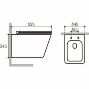 Унитаз подвесной Aqueduto MACIO Plus 525*345 безободковый, сиденье с микролифтом, черный матовый (MACТ0240) Унитаз подвесной Aqueduto MACIO Plus 525*345 безободковый, сиденье с микролифтом, черный матовый (MACТ0240)