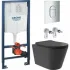 Комплект инсталляции GROHE Rapid SL NW0145/S с унитазом Aqueduto CONE Plus CONT0240 и сиденьем с микролифтом (NW0213) Комплект инсталляции GROHE Rapid SL NW0145/S с унитазом Aqueduto CONE Plus CONT0240 и сиденьем с микролифтом (NW0213)