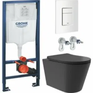 Комплект инсталляции GROHE Rapid SL 38772SH0 с унитазом Aqueduto CONE Plus CONT0240 и сиденьем с микролифтом (NW0223) Комплект инсталляции GROHE Rapid SL 38772SH0 с унитазом Aqueduto CONE Plus CONT0240 и сиденьем с микролифтом (NW0223)