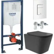 Комплект инсталляции GROHE Rapid SL 38772SH0 с унитазом Aqueduto MACIO Plus MACТ0240 и сиденьем с микролифтом (NW0224)