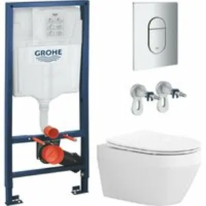 Комплект инсталляции GROHE Rapid SL NW0145/S с унитазом Aquatek ЛЕЯ AQ1199T-00 и сиденьем с микролифтом (NW0251) Комплект инсталляции GROHE Rapid SL NW0145/S с унитазом Aquatek ЛЕЯ AQ1199T-00 и сиденьем с микролифтом (NW0251)
