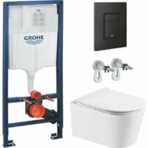 Комплект инсталляции GROHE Solido 38811KF0 с унитазом Aquatek ОБЕРОН AQ1365T-00 и сиденьем с микролифтом (NW0261) Комплект инсталляции GROHE Solido 38811KF0 с унитазом Aquatek ОБЕРОН AQ1365T-00 и сиденьем с микролифтом (NW0261)