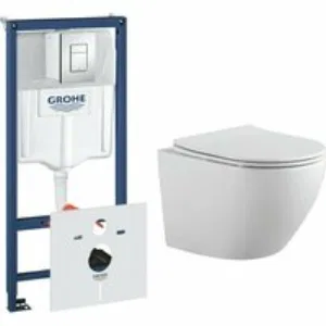 Комплект инсталляции GROHE Rapid SL 38775001 с унитазом Aquatek ЕВРОПА AQ1901-00 и сиденьем с микролифтом (NW0264) Комплект инсталляции GROHE Rapid SL 38775001 с унитазом Aquatek ЕВРОПА AQ1901-00 и сиденьем с микролифтом (NW0264)