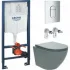 Комплект инсталляции GROHE Rapid SL NW0145/S с унитазом AQUAme AQM2002MGR и сиденьем с микролифтом (NW0273) Комплект инсталляции GROHE Rapid SL NW0145/S с унитазом AQUAme AQM2002MGR и сиденьем с микролифтом (NW0273)