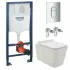 Комплект инсталляции GROHE Rapid SL NW0145/S с унитазом AQUAme AQM2003 и сиденьем с микролифтом (NW0275) Комплект инсталляции GROHE Rapid SL NW0145/S с унитазом AQUAme AQM2003 и сиденьем с микролифтом (NW0275)