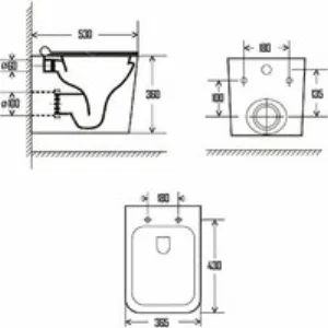 Комплект инсталляции GROHE Rapid SL NW0145/S с унитазом AQUAme AQM2003 и сиденьем с микролифтом (NW0275) Комплект инсталляции GROHE Rapid SL NW0145/S с унитазом AQUAme AQM2003 и сиденьем с микролифтом (NW0275)