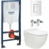Комплект инсталляции GROHE Rapid SL 38772SH0 с унитазом AQUAme AQM2010 и сиденьем с микролифтом, смыв Quiet (NW0289) Комплект инсталляции GROHE Rapid SL 38772SH0 с унитазом AQUAme AQM2010 и сиденьем с микролифтом, смыв Quiet (NW0289)