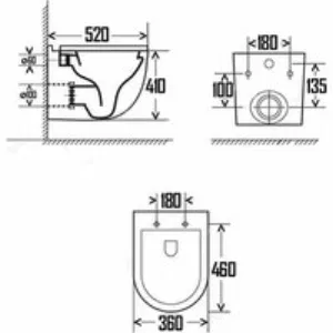 Комплект инсталляции GROHE Solido 38811KF0 с унитазом AQUAme AQM2010 и сиденьем с микролифтом, смыв Quiet (NW0301) Комплект инсталляции GROHE Solido 38811KF0 с унитазом AQUAme AQM2010 и сиденьем с микролифтом, смыв Quiet (NW0301)